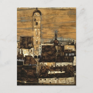 Carte Postale Egon Schiele - Stein sur le Danube, de Kreuzberg