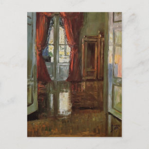 Carte Postale Egon Schiele - Vue dans l'appartement de Leopold