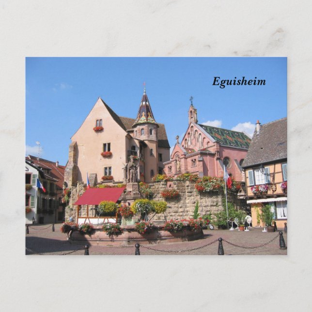 Carte Postale Eguisheim - (Devant)