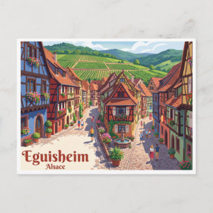 Carte Postale Eguisheim France