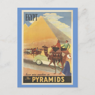 Carte Postale Egypt Vintage Travel postcard
