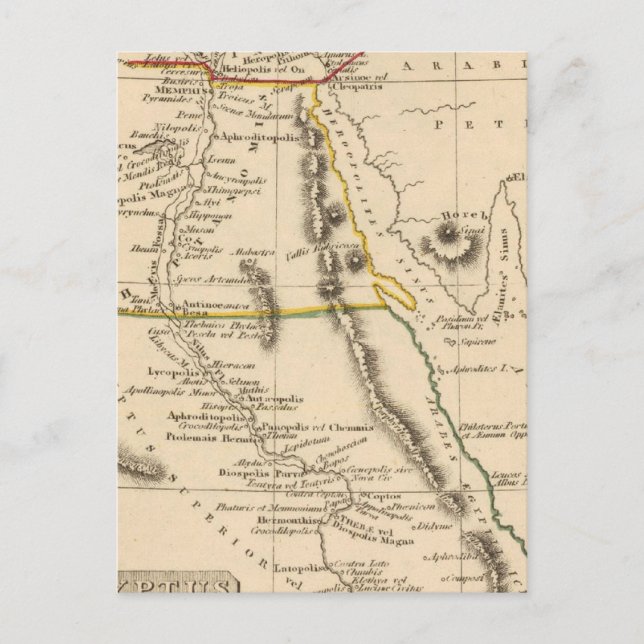 Carte Postale Égypte (Devant)
