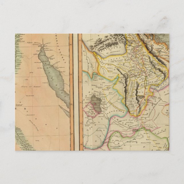 Carte Postale Égypte, Abyssinie (Devant)