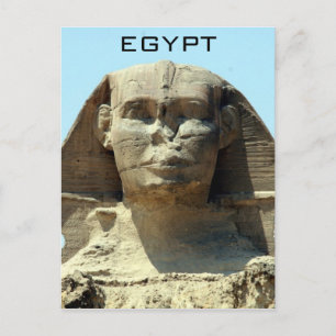 Carte Postale egypte face sphinx