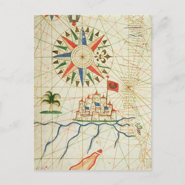 Carte Postale Egypte, le Nil et le Caire (Devant)