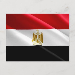 Carte Postale Égypte - Mer Rouge - Drapeau