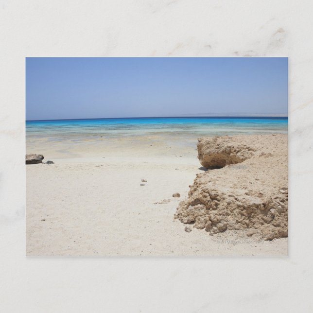 Carte Postale Egypte, Mer Rouge, Marsa Alam, Sharm El Luli, Plag (Devant)