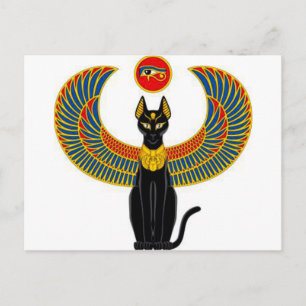 Carte Postale Egyptian Cat