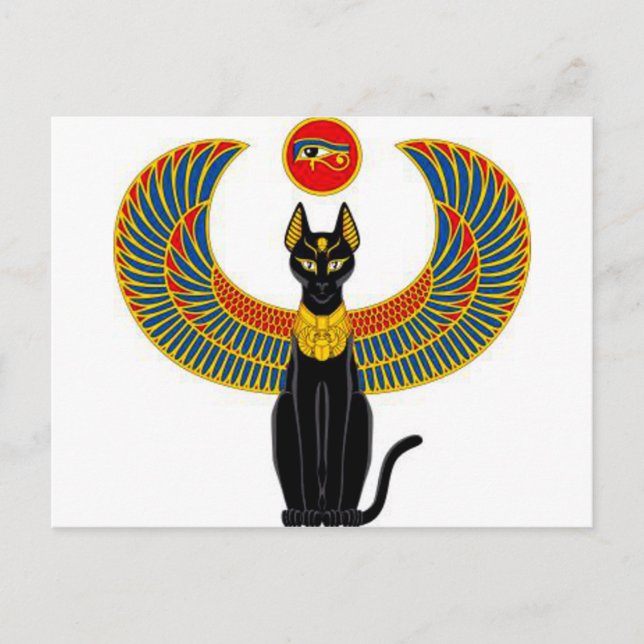 Carte Postale Egyptian Cat (Devant)