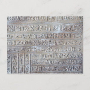 Carte postale égyptienne de chance