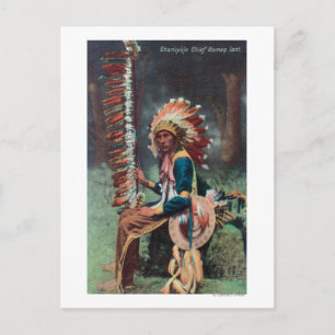 Carte Postale Ehankekle Portrait en chef