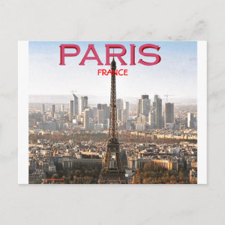 CARTE POSTALE EIFEL TOWER PARIS, FRANCE (TOSIN GBADAMOSI)