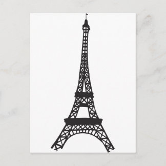 Carte Postale Eiffel Tower