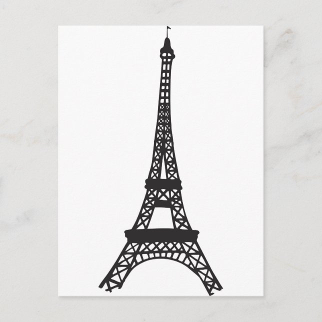 Carte Postale Eiffel Tower (Devant)