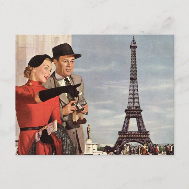 Carte Postale Eiffel Tower (Devant)