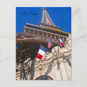 Carte Postale eiffel, vegas