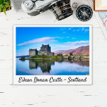 Carte Postale Eilean Donan Castle - Ecosse<br><div class="desc">Belle carte postale avec une photo originale d'un des châteaux les plus emblématiques des Highlands écossais,  le château Eilean Donan</div>