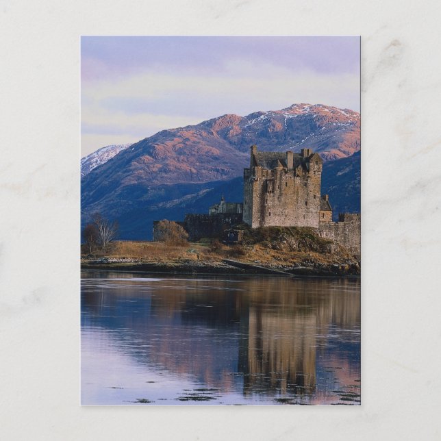Carte Postale Eileen Donan Castle, Loch Duich, Écosse (Devant)