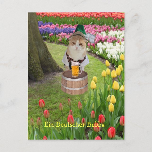 Carte Postale Ein Deutscher Bubba (Devant)