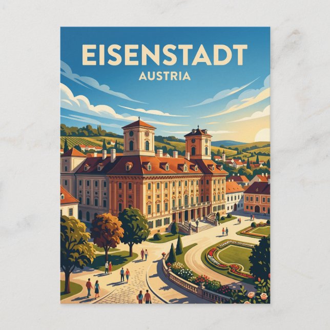 Carte Postale Eisenstadt Autriche (Devant)