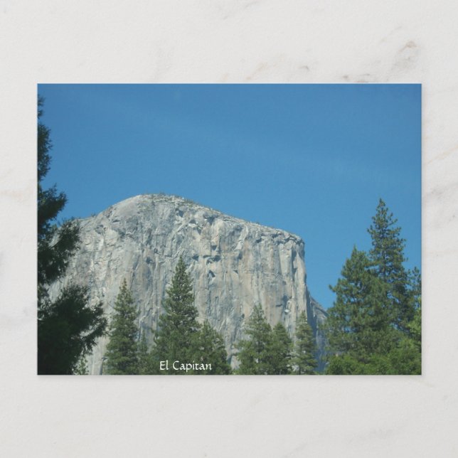 Carte Postale El Capitan (Devant)