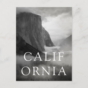 Carte Postale El Capitan With Swirling Mist