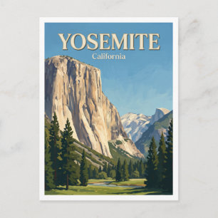 Carte Postale El Capitan Yosemite