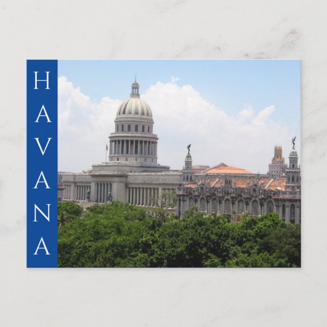 Carte Postale el capitolio havana (Devant)