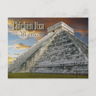 Carte Postale El Castillo à Chichen Itza, Mexique