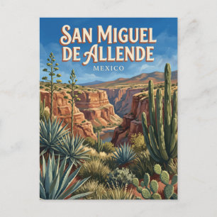 Carte Postale El Charco del Ingenio Mexique