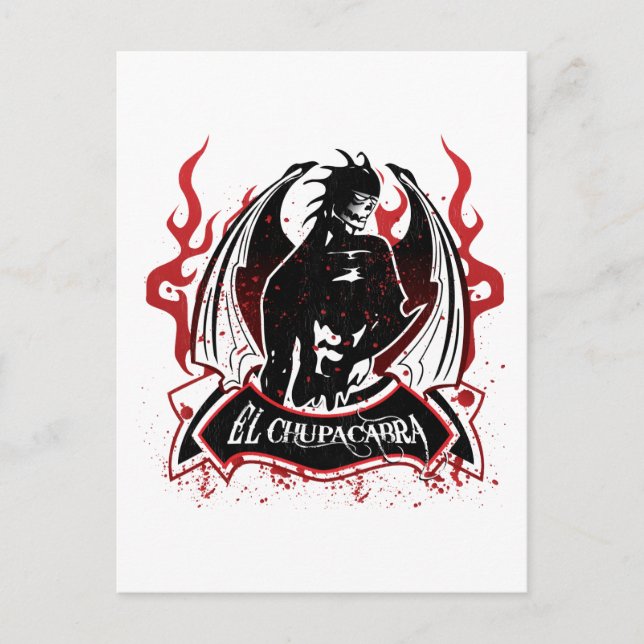 Carte Postale El Chupacabra - Sucker de chèvre (Devant)