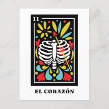 El Corazon Design Tarot de style mexicain