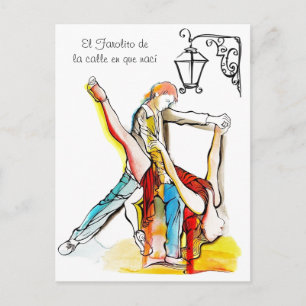 Carte Postale El Farolito Tango