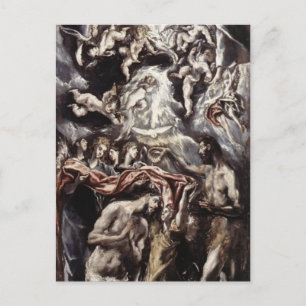 Carte Postale El Greco - Baptême du Christ