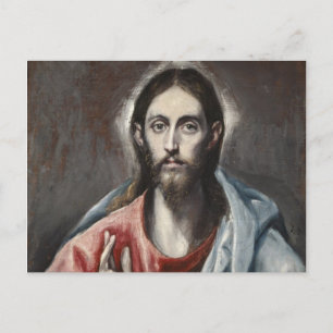 Carte Postale El Greco - Le Christ bénissant