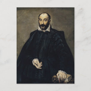 Carte Postale El Greco - Portrait d'un homme (Andrea Palladio)