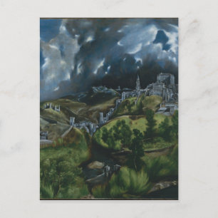 Carte Postale EL GRECO - Vue de Tolède 1596