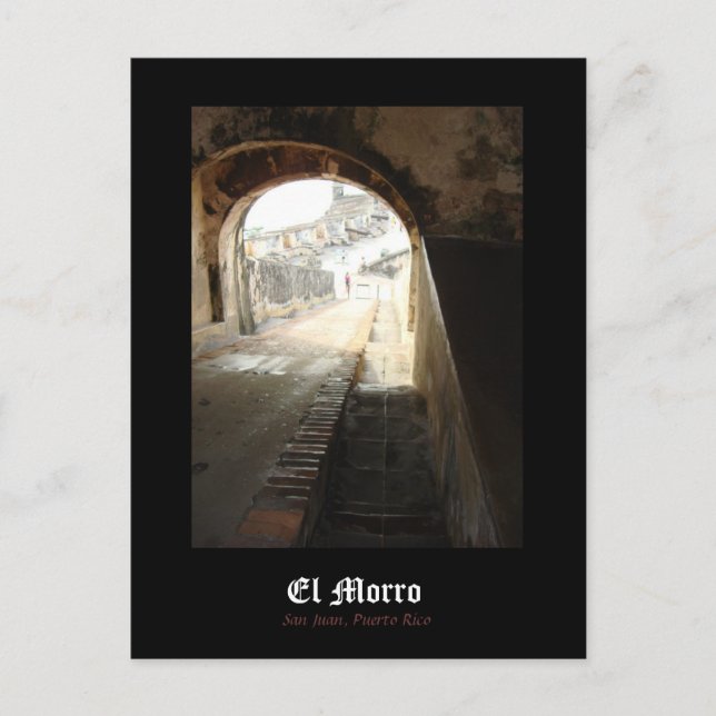 Carte Postale El Morro, San Juan, Porto Rico (Devant)