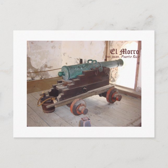 Carte Postale El Morro, San Juan, Porto Rico (Devant)