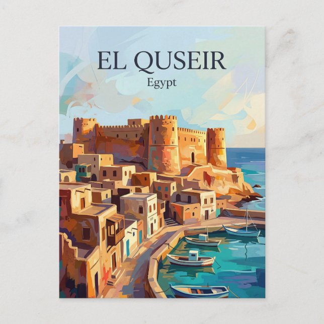 Carte Postale El Qoussiér Égypte (Devant)