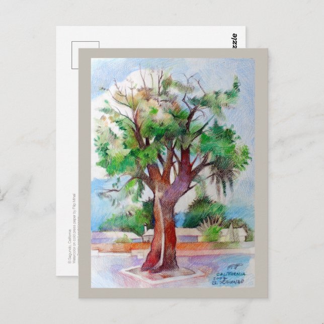 Carte Postale El Segundo | California, USA Postcard (Devant / Derrière)