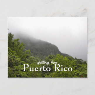 Carte Postale El Yunque, Porto Rico