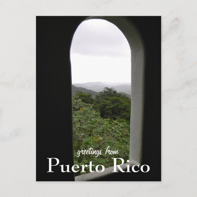 Carte Postale El Yunque, Porto Rico (Devant)