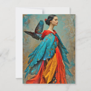 Carte Postale "Elaris" - Plumes de devenir