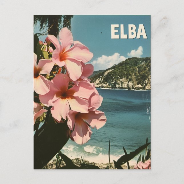 Carte Postale Elba Vintage (Devant)