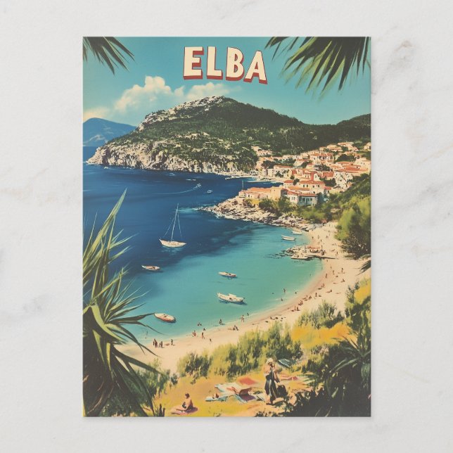 Carte Postale Elba vintage (Devant)