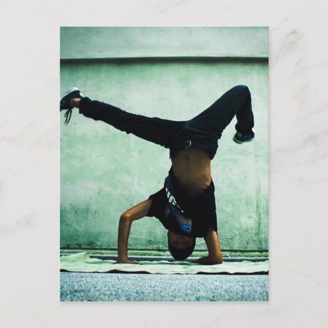 Carte Postale Elbow freeze cool design (Devant)