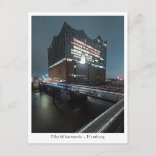 Carte Postale Elbphilharmonie Hambourg