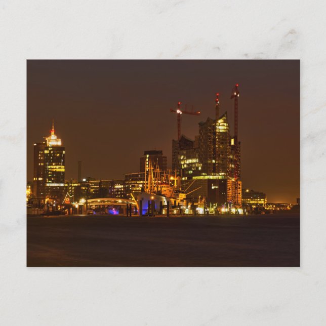 Carte Postale Elbphilharmonie Hambourg - Cityline (Devant)