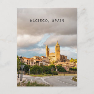 Carte Postale Elciego, ville de la région viticole de La Rioja 